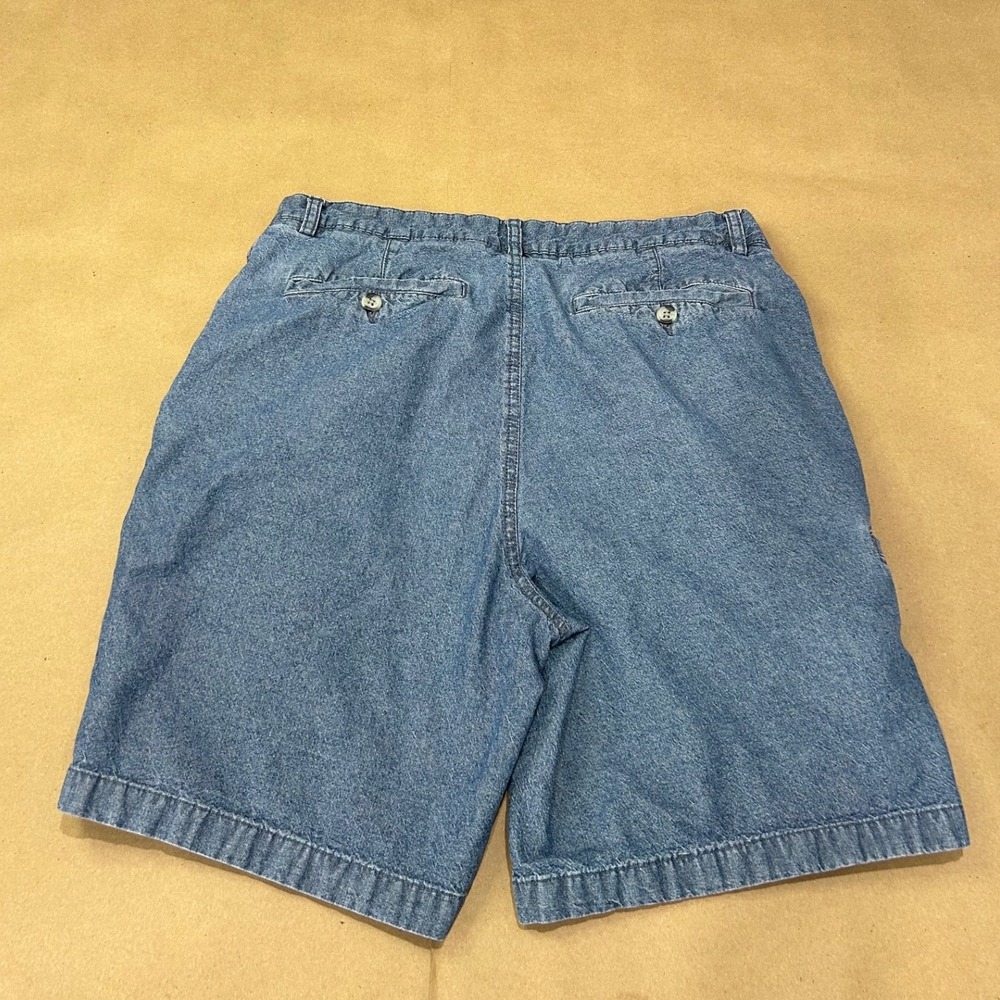 Boca Classics Blue Denim Shorts Mens 34 - Picture 2 of 8